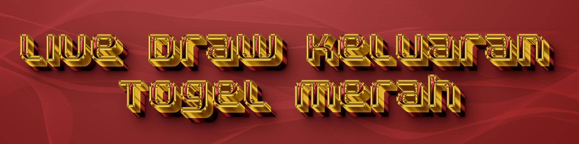LIVE DRAW KELUARAN TOGEL MERAH